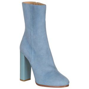 Dsquared2 Suede Contrast Heel Ankle Boots